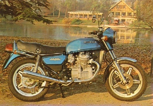 Carte postale moto honda - carte,