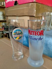 2 verres biére météor