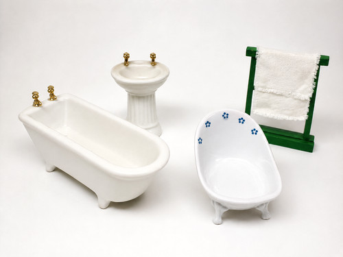 Jouet ancien salle de bain - de,