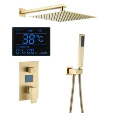 Colonne de Douche Dorée