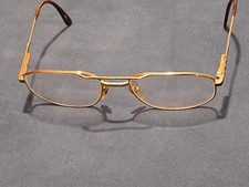 Lunettes Bourgeois Modèle Fizz - Plaqué Or - Excellent État 