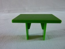 PLAYMOBIL  TABLE VERTE ACCESSOIRE CAMPING CAR CARAVANE MAISON VILLE