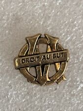 Pin’s om Club Olympique de Marseille Droit Au But Insigne Logo Football foot Fan
