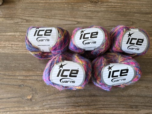 Lot pelotes laine ice - 5, de