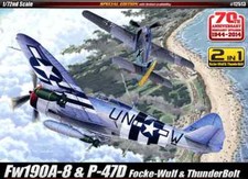 FOCKE WULF Fw190A-8 & P-47D