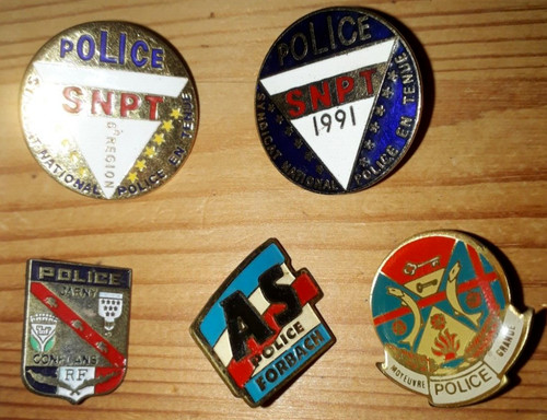 Pin badge police air - 1,