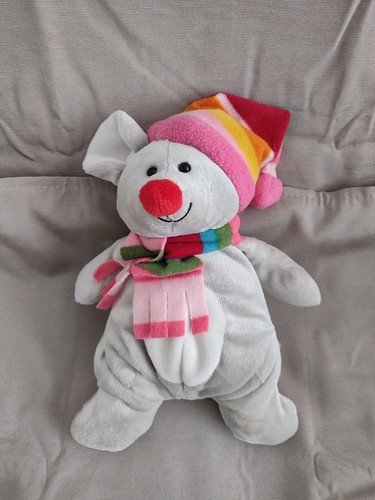 Doudou souris grise écharpe - doudou,