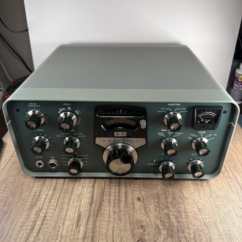 Vintage heathkit 102 green - heathkit, sb-102
