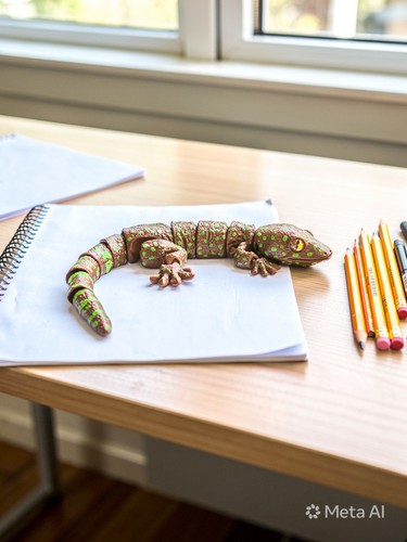 Gecko fidget articulated - fidget,