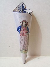 Ancienne bouquetiere faience - ancienne,