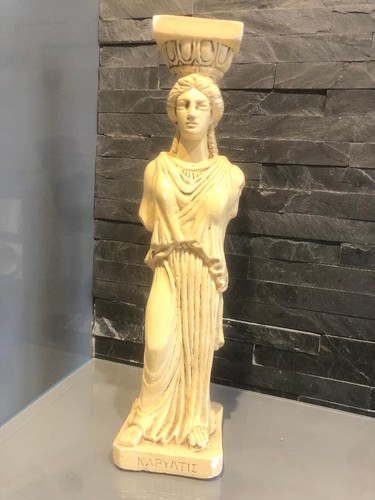 Statue grecque cariatide - statue,
