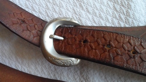 Belle ceinture marron femme