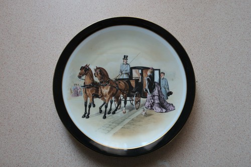 Assiette décoration chevaux - assiette,