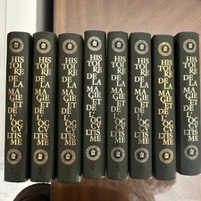 Histoire de la magie, de l'occultisme et des rites secrets, complet 8 vol, TBE