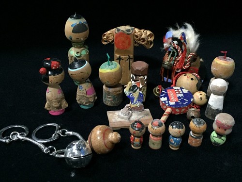 N1644 poupées kokeshi vintage - n1644,