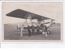 VIETNAM: aviation potez 25 type colonial sur le terrain de tourang, annam, équ