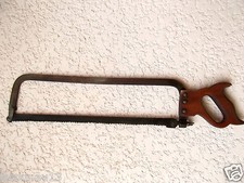 (n°45) OUTIL ANCIEN, grande scie de Boucher , signée SCKLIEPER SILLINGEN