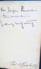 Autographes Lot de quatre