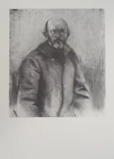 Jim DINE : Autoportrait au manteau, Héliogravure signée, 1992