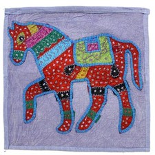 Housse de coussin en coton