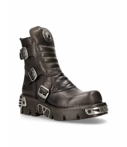 Bottes cuir new rock - en,