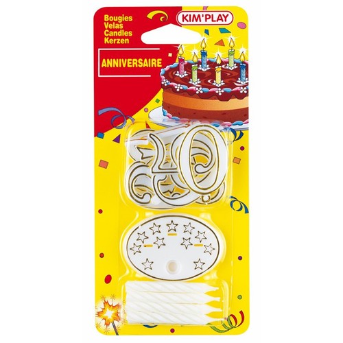 Bougies anniversaire - bougies,