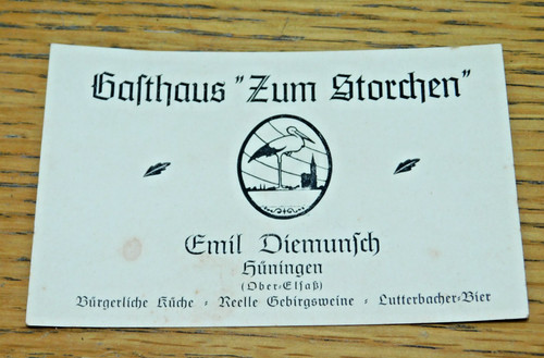 1930 ancienne carte - 1930, visite