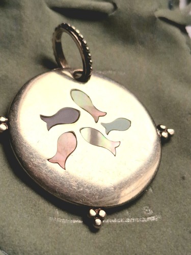 Pendentif clio blue argent - blue,