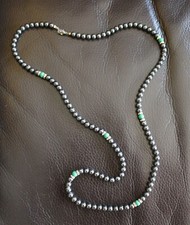 collier sautoir vintage art