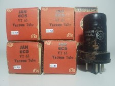 6C5/VT65 RCA METAL DIGITESTED + TV7D/U  #NOS# X1
