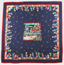 Magnifique foulard Vintage  "  Saldarini  "