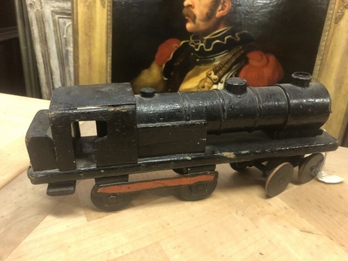 Original antique locomotive - antique,