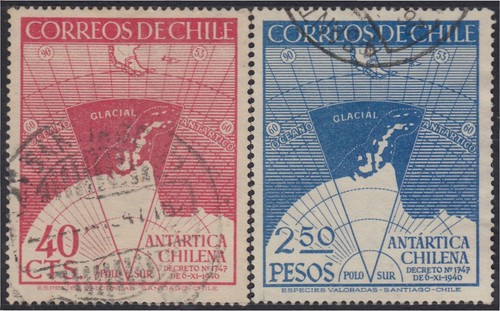 Chili 215 1947 antarctique - chili,
