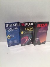 3 Brand New Factory Sealed VHS