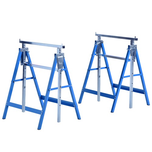 Homcom tréteaux 68x58x80cm - tréteaux,