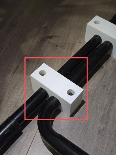 Chair pedal connector - chair, for