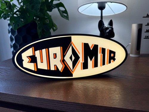 Enseigne lumineuse euromir - enseigne, –