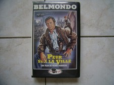 VHS BELMONDO : PEUR SUR LA