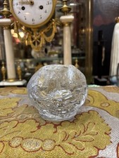 ancien bougeoir boule de neige suedois kosta boda