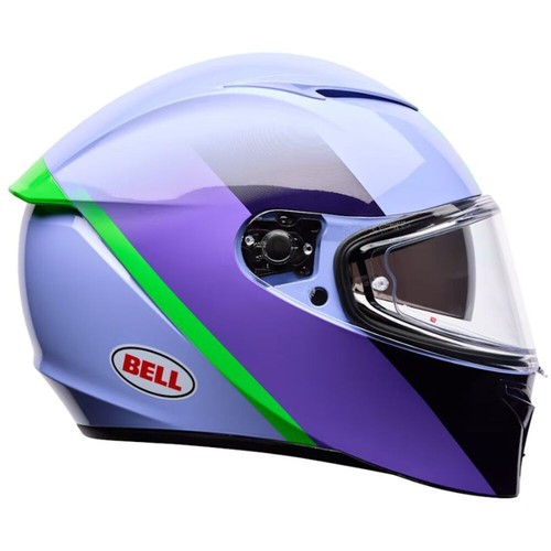 Casque moto violet bell - casque,