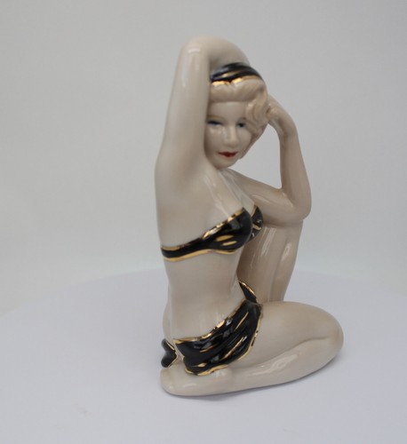 Figurine baigneuse pin - pin-up, sexy