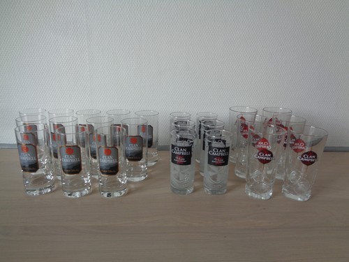 Verres whisky clan campbell - verres,