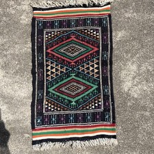 Tapis Original vintage (1920-1960) Tunisien Berbère Bon État - RARE !