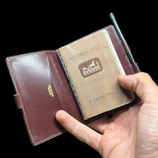porte agenda hermès box