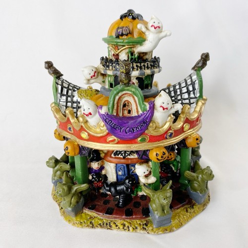Lemax creepy carnival carousel - creepy,