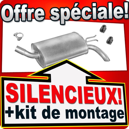Silencieux arriere pour - silencieux,