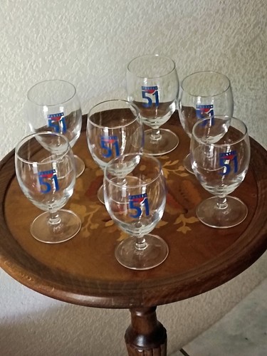 Verres pastis anciens - 51,