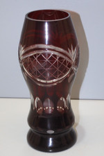 -JOLI ANCIEN VASE CRISTAL de