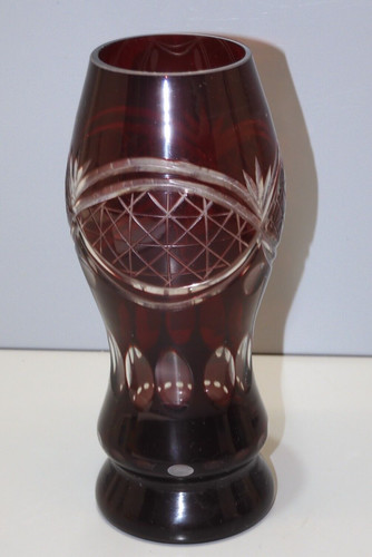 Joli ancien vase cristal de - ancien,
