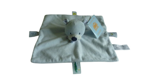 Doudou ours bout chou plat - doudou,